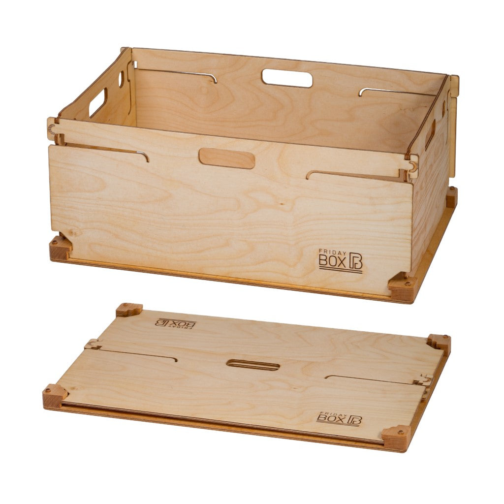 FridayBox - Die stabile Box aus Holz