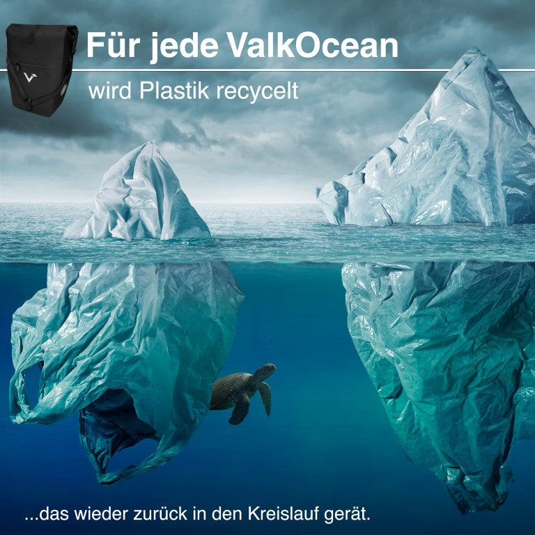 ValkOcean - große und wasserdichte Gepäckträgertasche